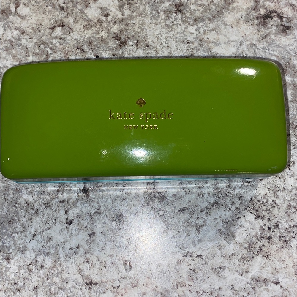 Kate Spade Vibrant Green Eyeglass Case